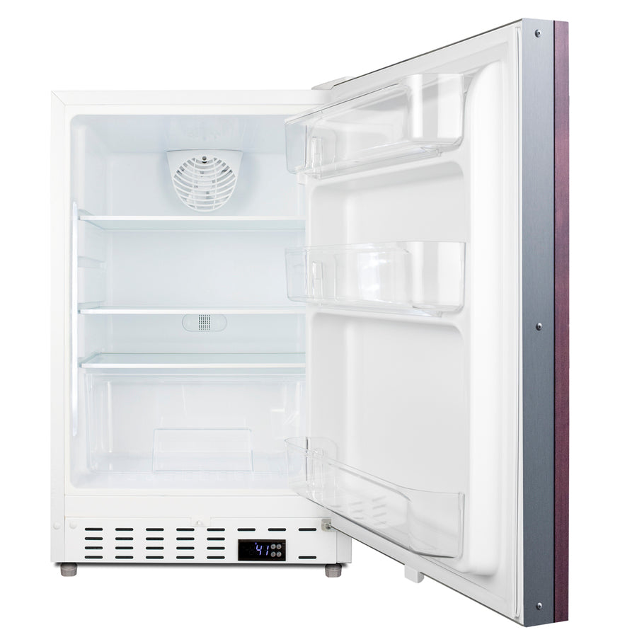 ADA compliant built-in or freestanding 20" wide all-refrigerator for residential use (Model ALR46WIFLHD)