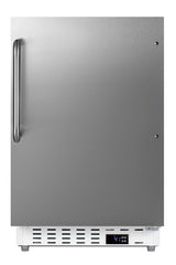 Accucold ADA compliant built-in or freestanding 20" wide all-refrigerator for residential use (Model ALR46WSSTBLHD)