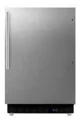 ADA compliant built-in or freestanding 20" wide all-refrigerator for residential use (Model ALR47BCSSHVLHD)