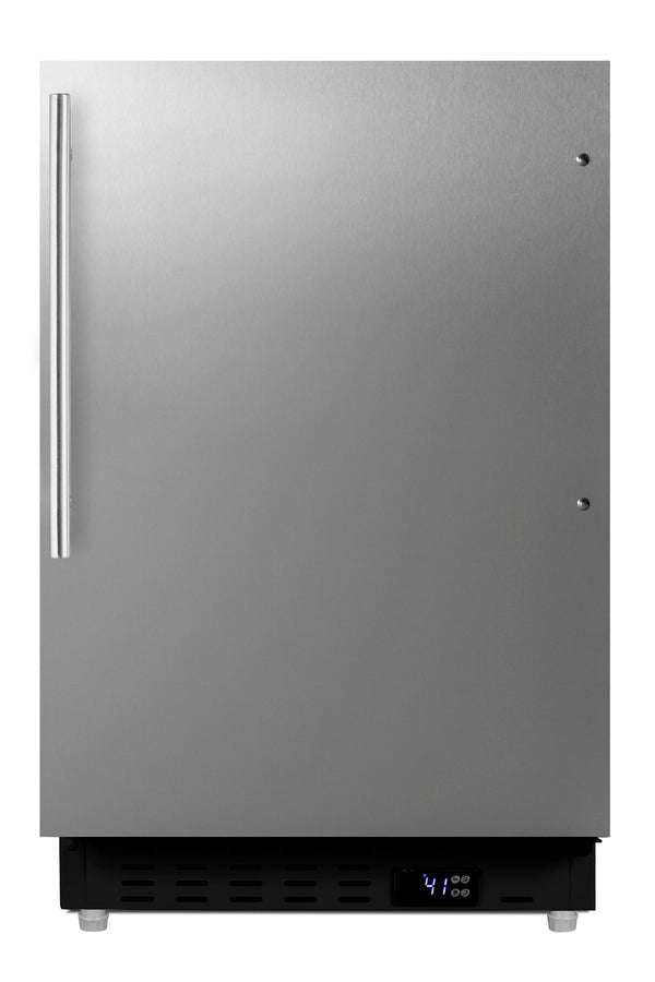 ADA compliant built-in or freestanding 20" wide all-refrigerator for residential use (Model ALR47BCSSHV) Secondary image