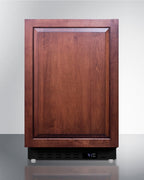 ADA compliant built-in or freestanding 20" wide all-refrigerator for residential use (Model ALR47BIFLHD)