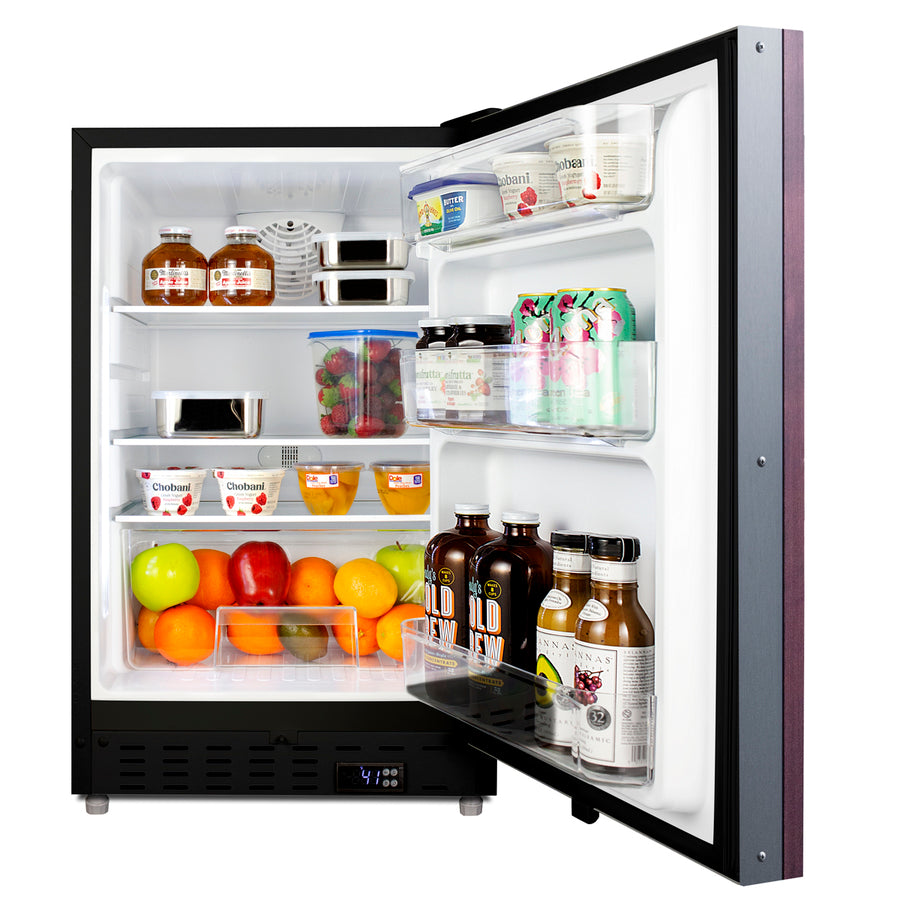 ADA compliant built-in or freestanding 20" wide all-refrigerator for residential use (Model ALR47BIFLHD)