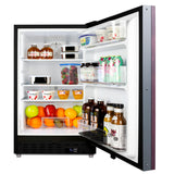 Accucold ADA compliant built-in or freestanding 20" wide all-refrigerator for residential use (Model ALR47BIF)
