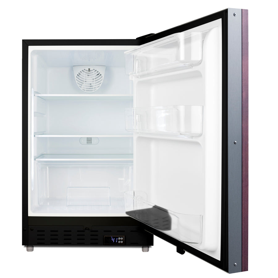 Accucold ADA compliant built-in or freestanding 20" wide all-refrigerator for residential use (Model ALR47BIF)