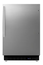 Accucold ADA compliant built-in or freestanding 20" wide all-refrigerator for residential use (Model ALR47BSSHV)