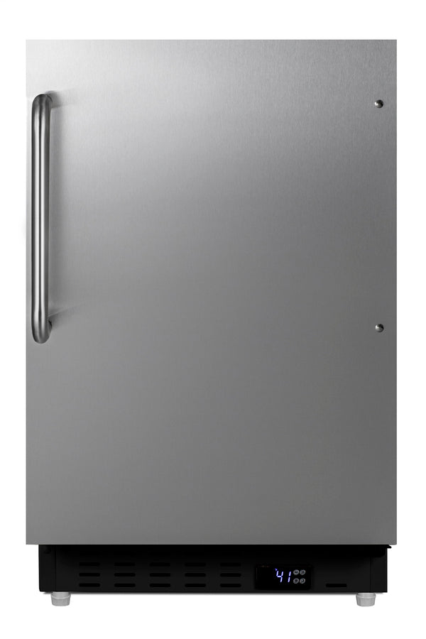 ADA compliant built-in or freestanding 20" wide all-refrigerator for residential use (Model ALR47BSSTBLHD) Secondary image