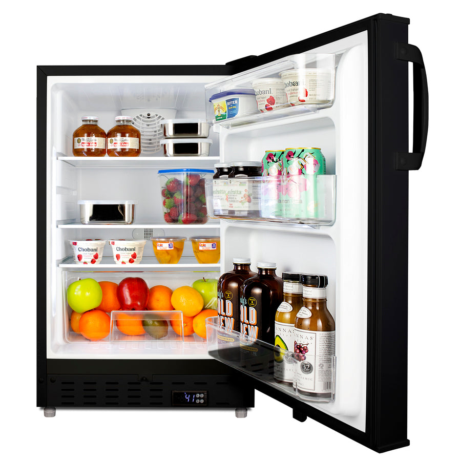 ADA compliant built-in or freestanding 20" wide all-refrigerator for residential use (Model ALR47B)