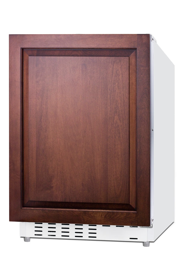Accucold ADA compliant built-in or freestanding 20" wide refrigerator-freezer for residential use with lock (Model ALRF48IF)