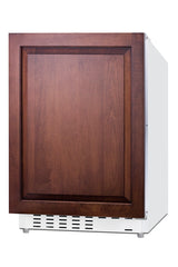 Accucold ADA compliant built-in or freestanding 20" wide refrigerator-freezer for residential use with lock (Model ALRF48IF)