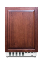 Accucold ADA compliant built-in or freestanding 20" wide refrigerator-freezer for residential use with lock (Model ALRF48IF)