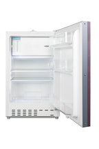 Accucold ADA compliant built-in or freestanding 20" wide refrigerator-freezer for residential use with lock (Model ALRF48IF)