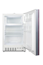 Accucold ADA compliant built-in or freestanding 20" wide refrigerator-freezer for residential use with lock (Model ALRF48IF)