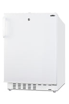 ADA compliant built-in or freestanding 20" wide refrigerator-freezer for residential use with lock (Model ALRF48)