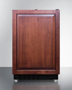 ADA compliant built-in or freestanding 20" wide refrigerator-freezer for residential use with lock (Model ALRF49BIFLHD)