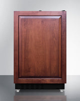 ADA compliant built-in or freestanding 20" wide refrigerator-freezer for residential use with lock (Model ALRF49BIFLHD)