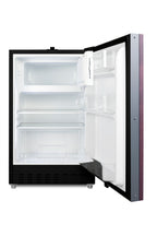 ADA compliant built-in or freestanding 20" wide refrigerator-freezer for residential use with lock (Model ALRF49BIFLHD)