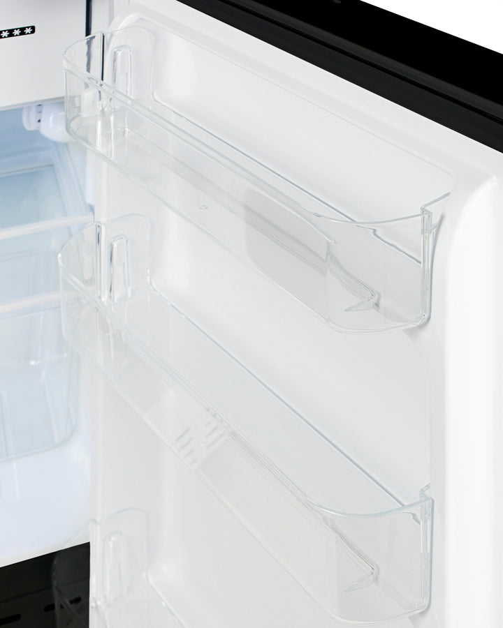 ADA compliant built-in or freestanding 20" wide refrigerator-freezer for residential use with lock (Model ALRF49B)