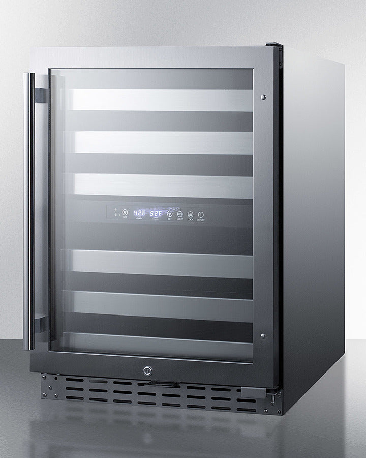 Accucold 18" deep 24" wide undercounter ADA height wine cellar (Model ASDW2412PNRLHD)