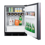 Accucold ADA compliant built-in undercounter all-refrigerator with panel-ready door (Model AR5BIF)