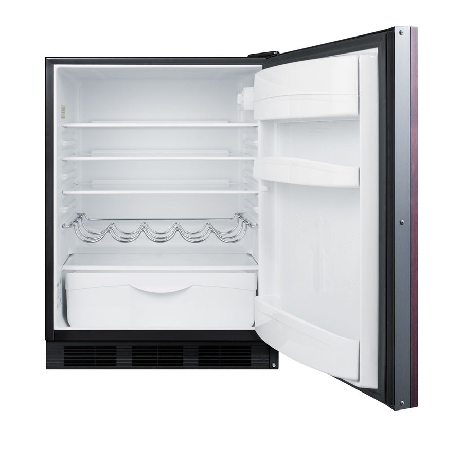 Accucold ADA compliant built-in undercounter all-refrigerator with panel-ready door (Model AR5BIF)