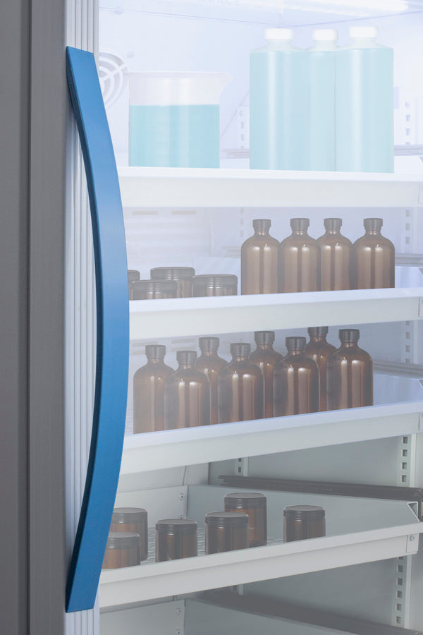 15 Cu.Ft. Upright Laboratory Refrigerator with Removable Drawers, Glass Door (Model ARG15MLDR) - PV Glass Door