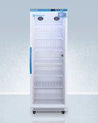 Accucold Performance series Pharma-Vac 18 cu.ft. upright glass door all-refrigerator, Left Hinge – ARG18PVDL2BLHD