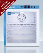 Accucold Performance series Pharma-Vac 1 cu.ft. glass door all-refrigerator, Left Hinge – ARG1PV456LHD