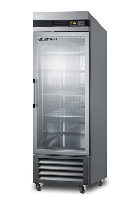 23 Cu.Ft. Upright Pharmacy Refrigerator, Glass Door (Model ARG23ML) - Angle