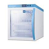 Performance Series controlled room temperature cabinet with lock, Glass Door (Model ARG2PV-CRTLHD) - Angle
