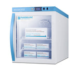 Performance Series Pharma-Vac all-refrigerator certified to the NSF 456 Vaccine Storage Standard, Glass Door (Model ARG2PV456) - Angle