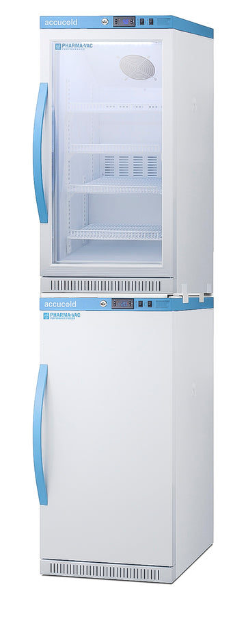 Accucold PHARMA-VAC Performance Series stacked combination of ARG31PVBIADA vaccine – ARG31PVBIADA-AFZ2PVBIADASTACK