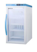 3 Cu.Ft. Counter Height Laboratory Refrigerator, Glass Door (Model ARG3ML) - Angle