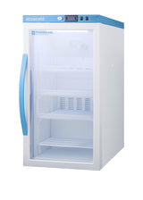 3 Cu.Ft. Counter Height Vaccine Refrigerator, Glass Door (Model ARG3PV) - Angle