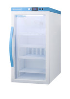 Accucold Performance series 3 cu.ft. upright glass door controlled room temperature, Left Hinge – ARG3PV-CRTLHD - Angle
