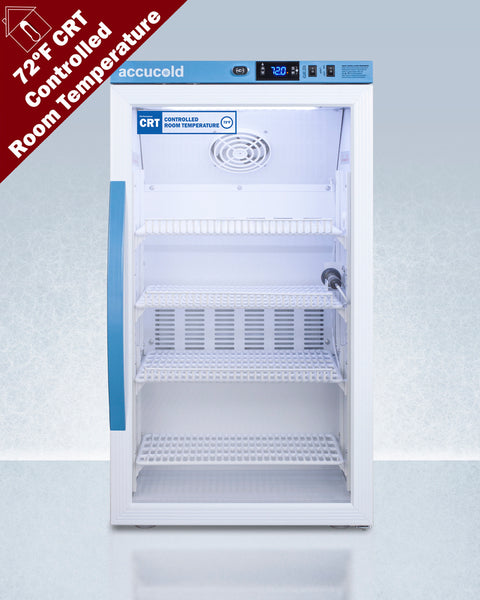 Accucold Performance series Pharma-Vac 3 cu.ft. counter height glass door commercial, Left Hinge – ARG3PVLHD