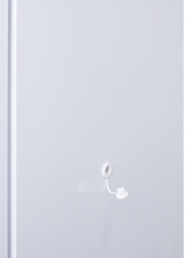 Accucold Performance series 3 cu.ft. upright glass door controlled room temperature, Left Hinge – ARG3PV-CRTLHD - Probe Hole