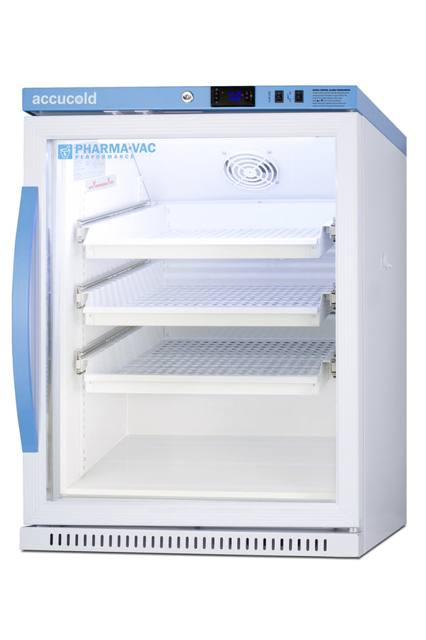 Accucold Performance series Pharma-Vac 6 cu.ft, Left Hinge – ARG61PVBIADADRLHD - Angle
