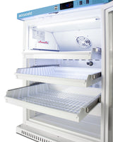 6 Cu.Ft. ADA Height Laboratory Refrigerator with Removable Drawers, Glass Door (Model ARG6MLDR) - Detail