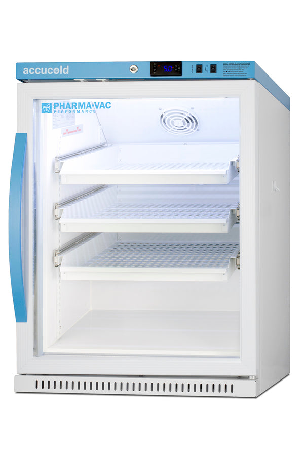 Accucold Performance series Pharma-Vac 6 cu.ft. freestanding, Left Hinge – ARG6PVDRLHD - Angle