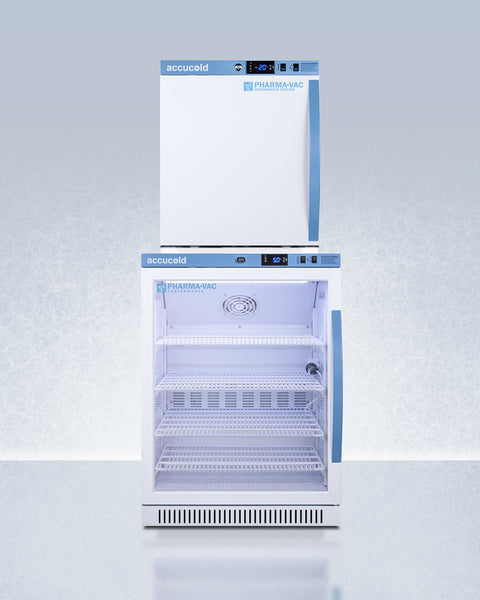 Accucold Performance series Pharma-Vac 6 cu.ft. freestanding ADA compliant glass, Left Hinge – ARG6PVLHD