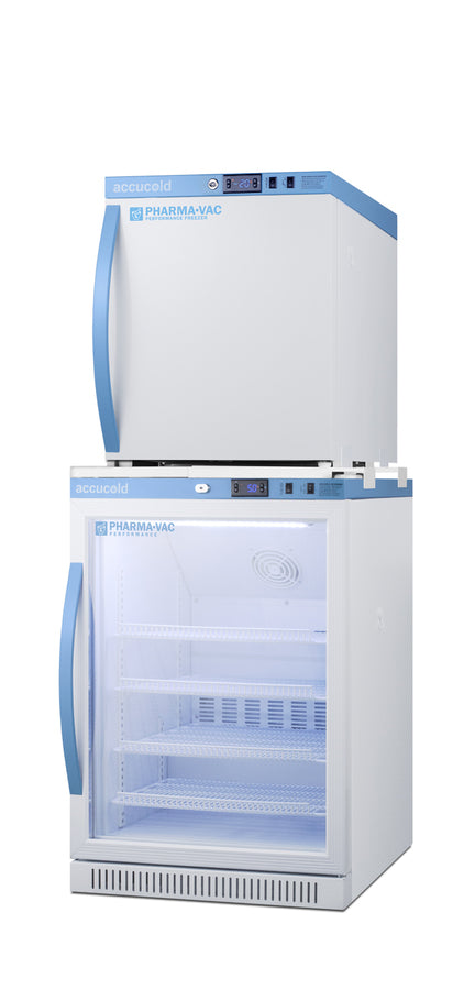 Accucold PHARMA-VAC Performance Series stacked combination of ARG6PV vaccine – ARG6PV-AFZ1PVSTACK