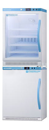 Accucold PHARMA-VAC Performance Series stacked combination of ARG6PV vaccine – ARG6PV-AFZ5PVBIADASTACKLHD