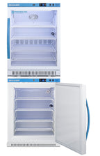Accucold PHARMA-VAC Performance Series stacked combination of ARG6PV vaccine – ARG6PV-AFZ5PVBIADASTACK - Open
