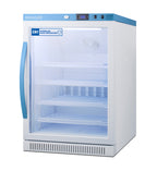 Accucold Accucold Performance series 6 cu.ft. freestanding ADA compliant upright glass door, Left Hinge – ARG6PV-CRTLHD
