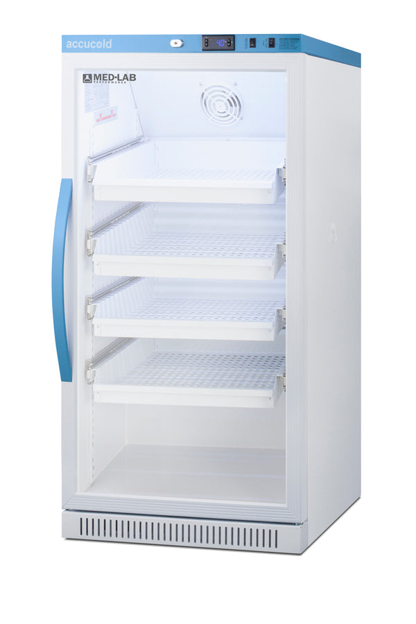 8 Cu.Ft. Upright Laboratory Refrigerator with Removable Drawers, Glass Door (Model ARG8MLDR) Secondary image