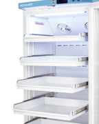 8 Cu.Ft. Upright Laboratory Refrigerator with Removable Drawers, Glass Door (Model ARG8MLDR) - Detail