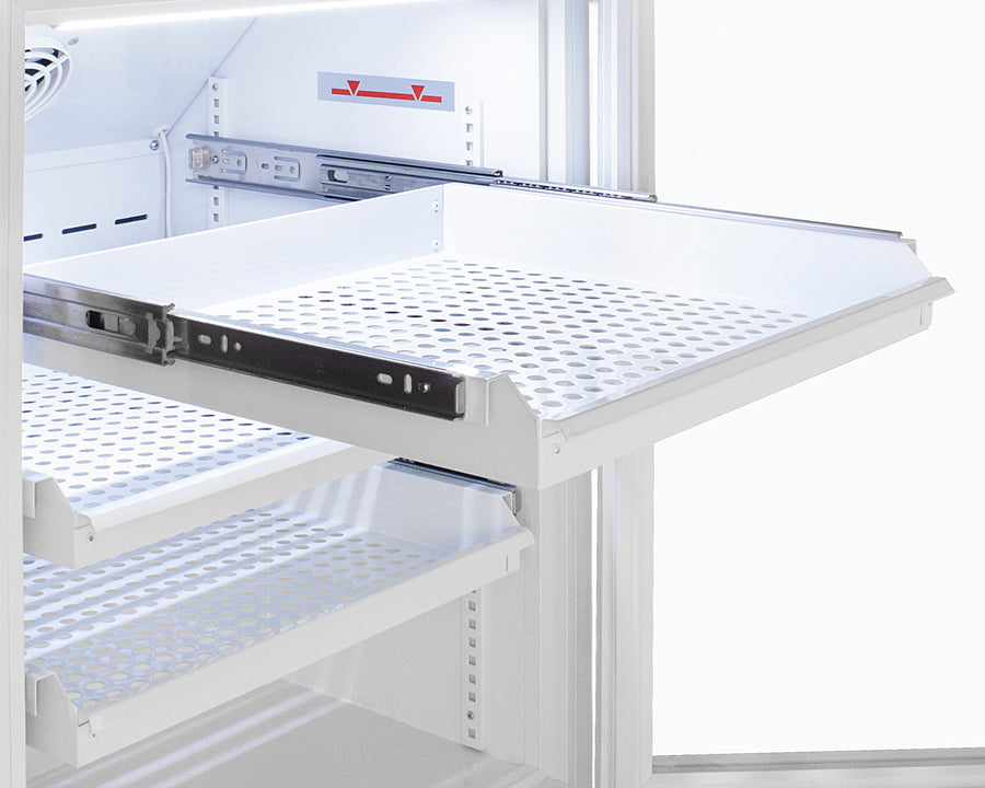 8 Cu.Ft. Upright Laboratory Refrigerator with Removable Drawers, Glass Door (Model ARG8MLDR) - Detail