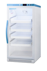 8 Cu.Ft. Upright Vaccine Refrigerator with Removable Drawers, Glass Door (Model ARG8PVDR) - Angle