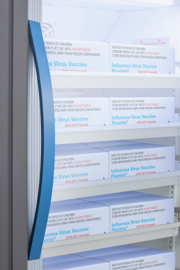 8 Cu.Ft. Upright Vaccine Refrigerator with Removable Drawers, Glass Door (Model ARG8PVDR) - Pv Glass Door