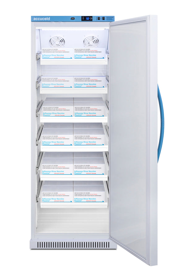 12 Cu.Ft. Upright Vaccine Refrigerator with Removable Drawers, Solid Door (Model ARS12PVDR) Main image